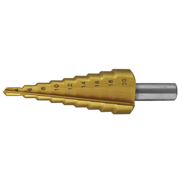 STEELMASTER - 4-12MM STEP DRILL - STRAIGHT FLUTE 